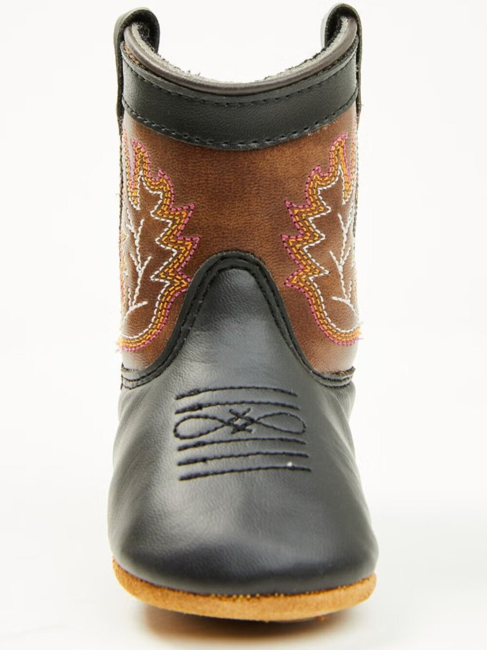 NEW NIB! LIL' BOOT BARN BLAZIN POPPET BOOTS ROUND TOE BABY WESTERN COWBOY sz 1 - Picture 2 of 6